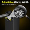 Tanfix Motorcycle Wheel Balance Stand, Heavy-Duty Single-Axle Wheel Balancing Tool
