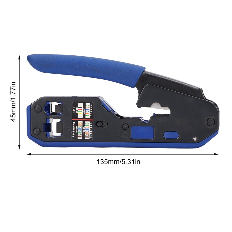 RJ45 Crimping Tool Kit Terminal Crimper Wire Terminals Crimping Tool