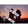BAUNA Couple Gifts for Boyfriend and Girlfriend Master Slave Keychain