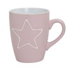 levandeo Set of 3 Cups 300 ml Star Ceramic Pastel
