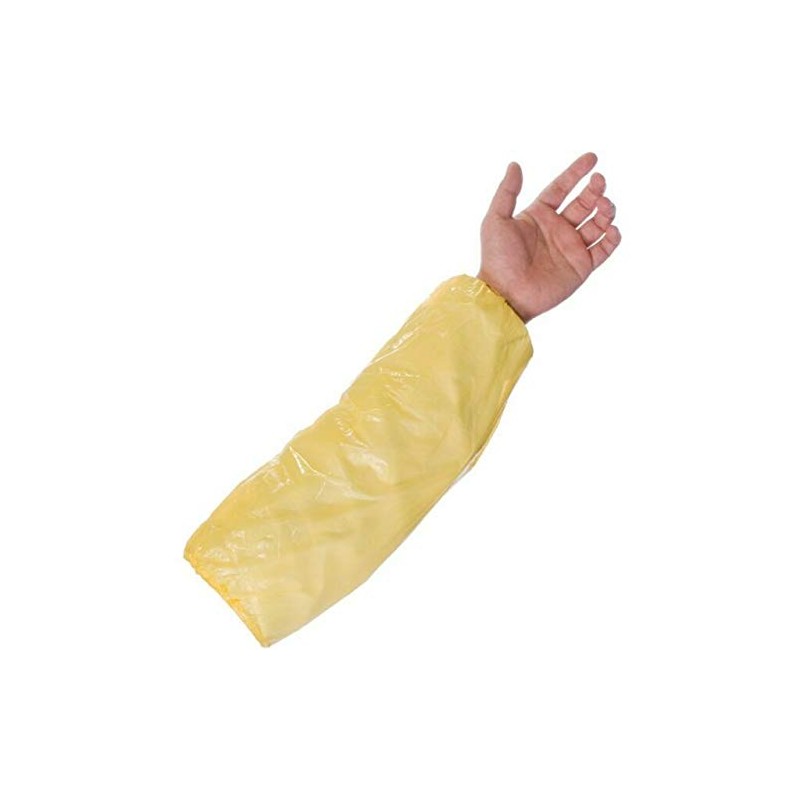 100 x Disposable Clear Cleaning Over-Sleeve Water-Resistant Arm Cover Sleeve