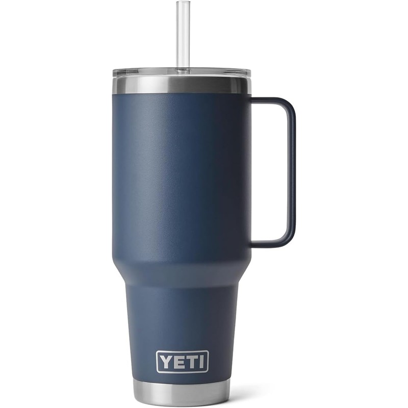 YETI Rambler Straw Cup, Navy, 42 oz