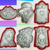 EverythingForCakes Alice in Wonderland Cookie Cutter Set of 6