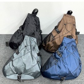 Lightweight unique sling bag men's sling bag big size sling bag tumbler messenger bag trendy sling bag 02.Gray