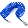 Poppstar Spiral Compressed Air Hose 5 m PU (5 mm