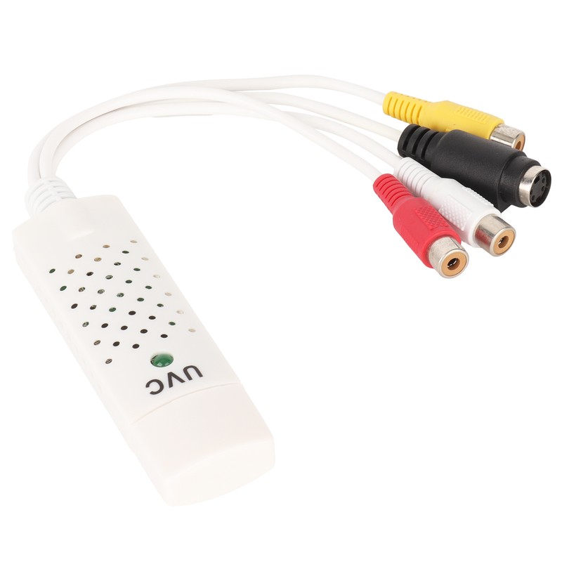 USB Video Capture Card DriveFree Monitoring Computer Accessory with 1Channel