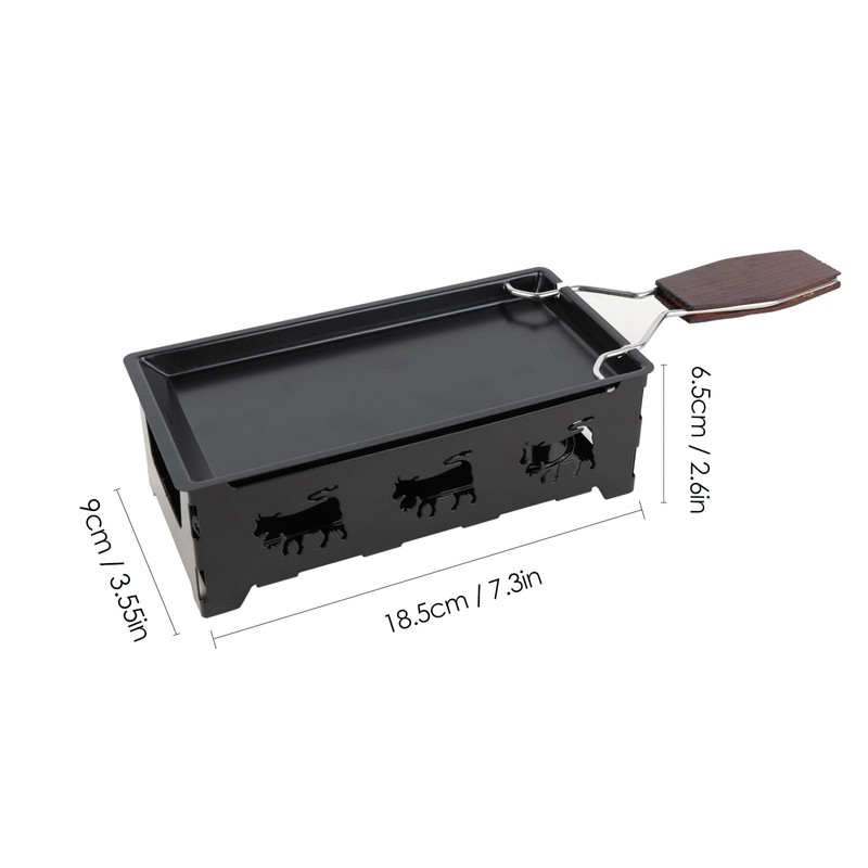 ChiiGe Mini Raclette Barbecue Set, Cheese Raclette, Cheese Melter, Cheese