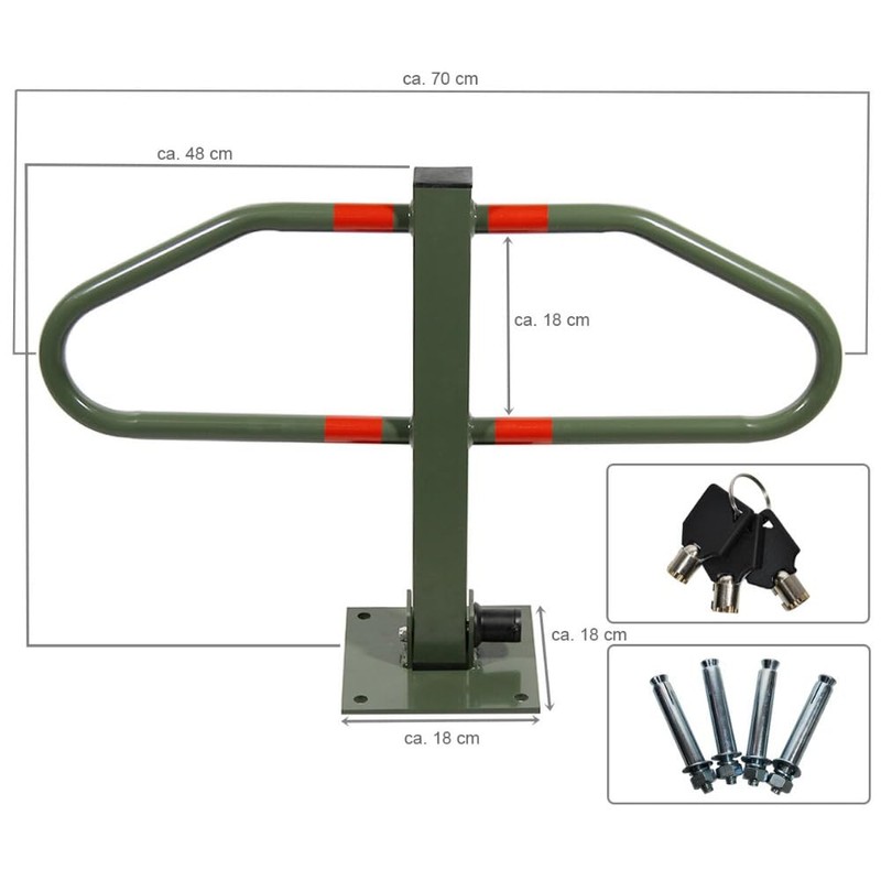 Parking Barrier Parking Barrier Folding Barrier B1