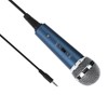 Wired Condenser Microphone 3.5mm with UShaped 3.5mm Audio Adapter for