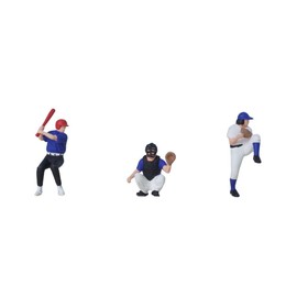 3pcs 1:64 Scale Baseball Score Intense Model Set