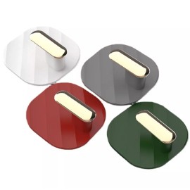 TIKA 4 Durable Self-Adhesive Wall Hooks Set -Multi-Use Hanging Organizer for Bathroom