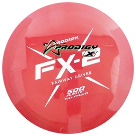 Prodigy Discs Factory Second 500 Series FX2 Fairway Driver Golf Disc [Colors and Hot Stamps Will Vary] - 160-164g