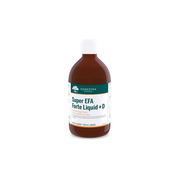 Genestra Super EFA Forte Liquid + D (Natural Orange) - 500ml
