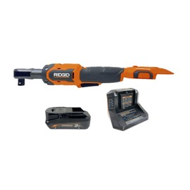 RIDGID 18V Brushless Cordless 1/2 in. Ratchet Kit with Battery and Charger (Renewed)