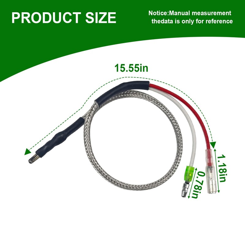 WUVYFWN 812-4470 Thermocouple Replacement Compatible with Quadrafire Castile,Contour,Mt Vernon OE,Santa