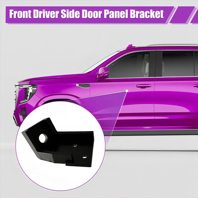 Zyklonix Door Panel Bracket Front and Rear Left Driver Side,