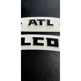 3D Bumpers - Falcons Speed Set for a Full Football Helmet