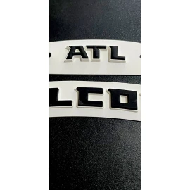 3D Bumpers - Falcons Speed Set for a Full Football Helmet