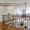 Dunzy 1/2" x 44" Deck Balusters Wrought Iron Plain Balusters