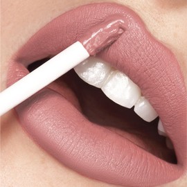 GEEWHILE Nude Lip Liner and Lipstick Set, Matte Non-Sticky Liquid Lip Gloss Lip Liner and Lip Stick Set, Long Lasting Waterproof Lip Stain, Highly Pigment Lipliner Pencil for Women Daily Makeup