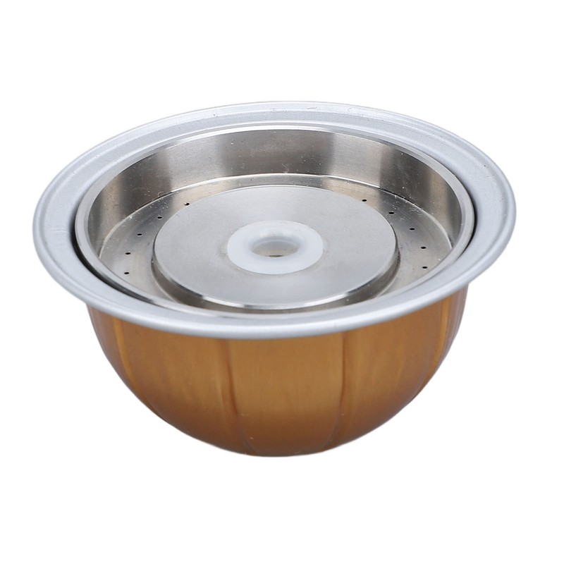 Reusable Coffee Capsule Stainless Steel Easy to Clean Long Lifespan