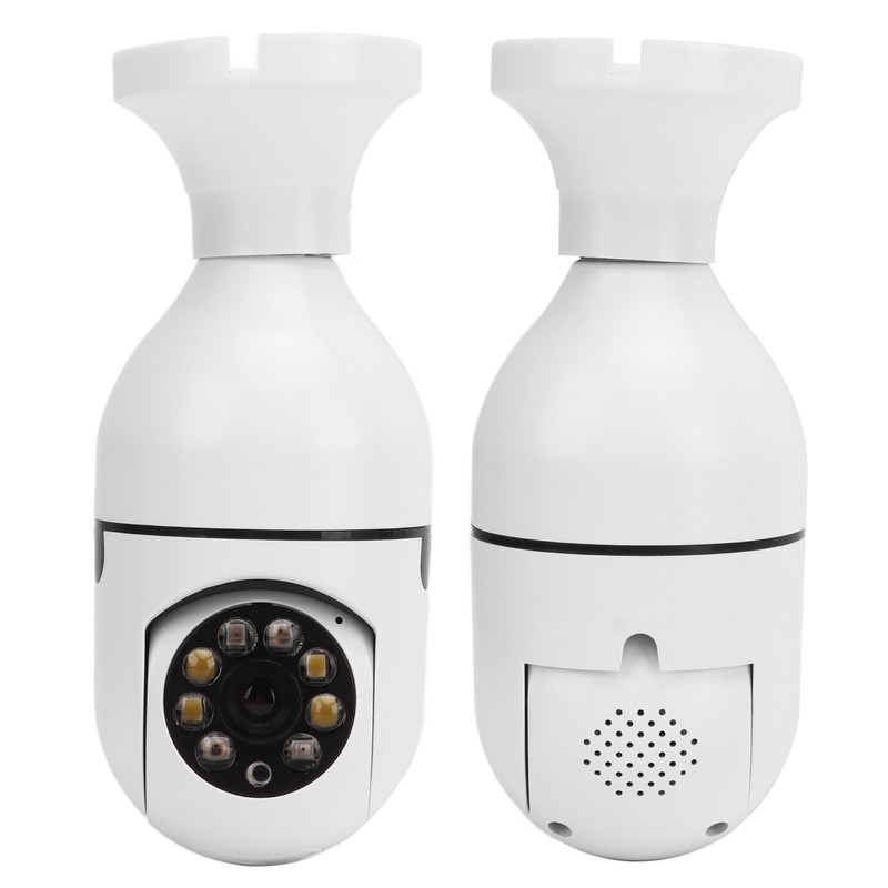 E27 Light Bulb Camera 1080P 360° Rotation Wifi 2 Way