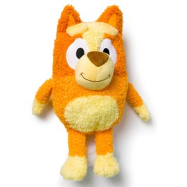 Jay Franco Bluey Plush Pillow Buddy - Soft Plushie Stuffed Pillow, 17 Inches, Orange - Bingo