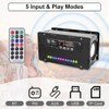 Stroagymoon DIY Bluetooth Speaker Kit LED FM Radio USB Mini