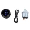 52mm Digital Oil Pressure Gauge Oil Press Meter with Blue