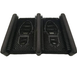 Notrax 352S1215BL 352 Boot Scraper™ for Home or Office, 12"X15" Black