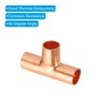 PATIKIL 1/4 Inch ID Tee Copper Fitting, 8 Pack 3