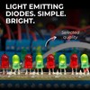 Lumetheus LEDs 5 mm Colour Green Extra Super Bright 16.000
