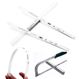 Imachinist S121224x1-S121232x1 12" Inch Long, 1/2" Wide, 24 TPI x 1 Pc + 32 TPI x 1 Pc, Hack Saw Blades for Metal Cutting, Bi-Metal M2 Type, Handsaw Replacement Totally 2 Blades (Variety Pack)