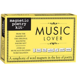 Magnetic Poetry MP3151 Kit: Music Lover Learning Accessories