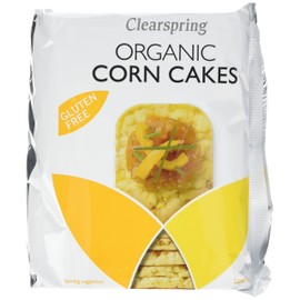 Clearspring Organic Corn Cakes - Lightly Salted