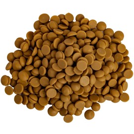 Chefs Collection Barry Callebaut Gold-White Chocolate Caramel Callets, 1 Pound