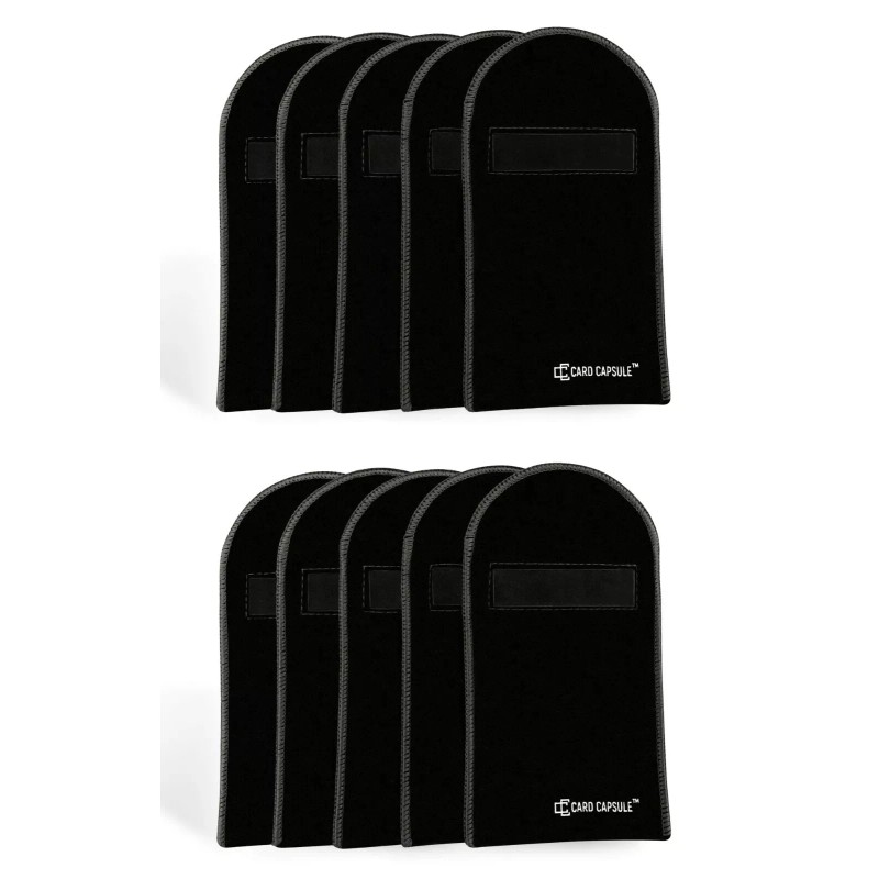 Card Capsule 10 Count Soft Protective Sleeves Exact Fit for