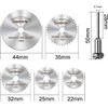 6pcs HSS Cutting Discs for Rotary Tool, HSS Disc Drill