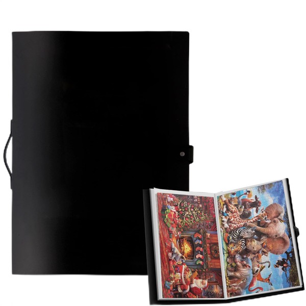 SAWTKLF Puzzle Storage Folder for 1000 Pieces,Space-Saving Puzzle Organizer and