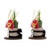 Yamaichi Shoten K11320 New Year Decoration, Petit Kadomatsu Red