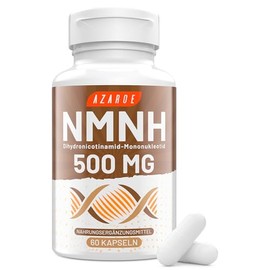 NAD Capsules Alternative 500 mg, 60 Capsules - No Additives, Practical Intake, Vegan (60 Pieces (1 Pack)))