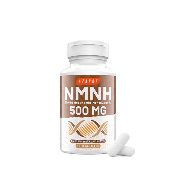 NAD Capsules Alternative 500 mg, 60 Capsules - No Additives,