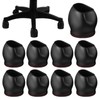 Veemoon 10pcs Office Chair Caster Stopper Cup Chair Wheel Protector