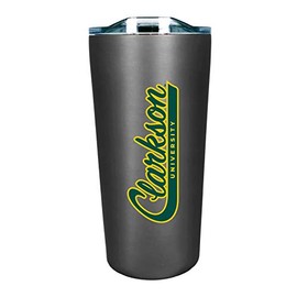 Clarkson Double Walled Soft Touch Tumbler, Design-5 - Silver