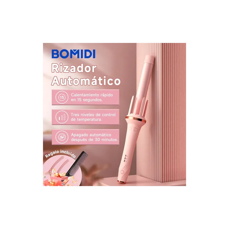 Rizador De Cabello Automático Cerámic Ferro De Cabello 32mm