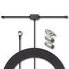 ENN LLC FM Antenna Indoor High Sensitivity 75ohm 80-1700MHz with