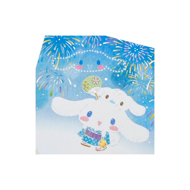 Sanrio CNJSP 27-5 686107 Message Card Summer Postcard Cinnamoroll Miruku