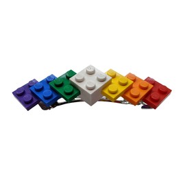 BrickCrafts Large French Barrette with Auto Clasp – 7 colors