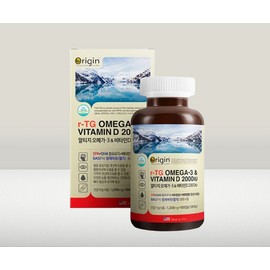 [Origin] Altige Omega 3 & Vitamin D 2000IU 100 capsules / [오리진] 알티지 오메가3 & 비타민D 2000IU 100캡슐