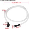 for Electrolux Frigidaire Drain Hose 807117001 for Electrolux Frigidaire Dishwasher